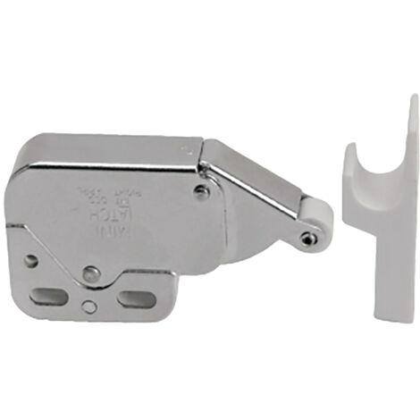 Loqueteau ressort MINILATCH à visser nickelé SELECT HARDWARE 221181