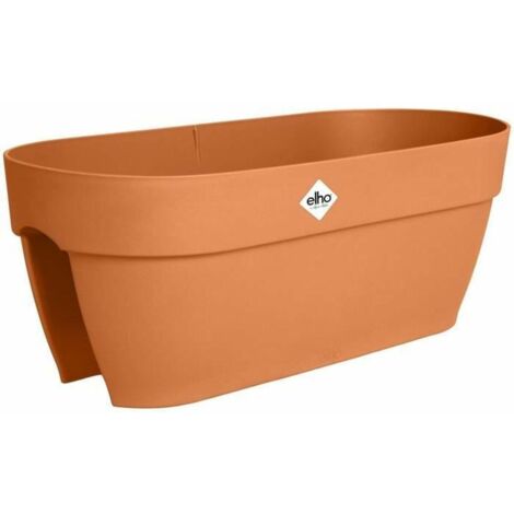 elho Vibia Campana pot de fleurs marron 26x59x22 cm