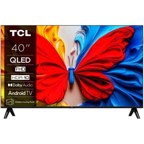TCL – TV QLED 40 pouces (102 cm) – Full HD 1920x1080 – HDR10 – Android TV – 2 ports HDMI 1.4 – WiFi (1/5)