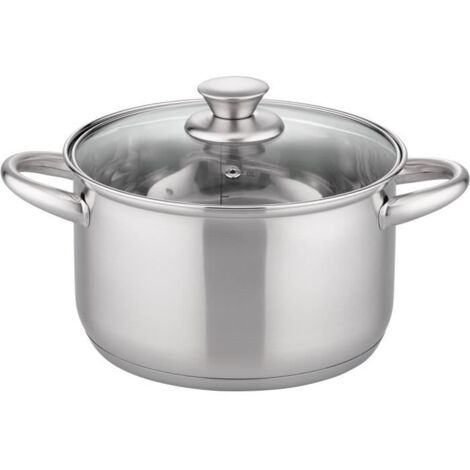 Faitout - GSW - RIGO - 24 cm - Induction - Acier inoxydable