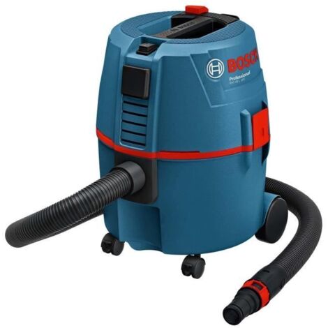 Aspirateur Bosch Professional GAS 20 L SFC, aspire eau et poussiere, 1200W, nettoyage filtre semi-automatique (carton) - 060197B