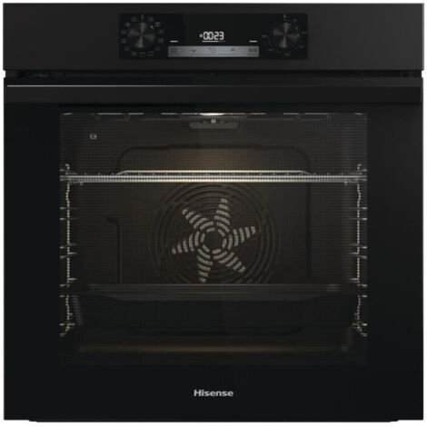 Four encastrable pyrolyse - HISENSE - BI64211EPX - Noir - Multifonctions - 77 L - AirFry - Classe A