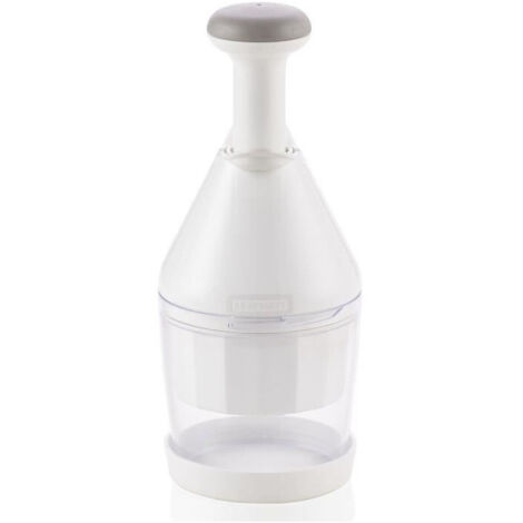 Hachoir a légumes - LEIFHEIT - COMFORT & CLEAN 23030 - Manuel - Extremement tranchant - Idéal pour oignons - Blanc (1/5)