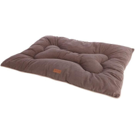 KERBL - Matelas de sol en tissu M - 80 x 60 cm - Coussin - BENNO - Marron (1/2)