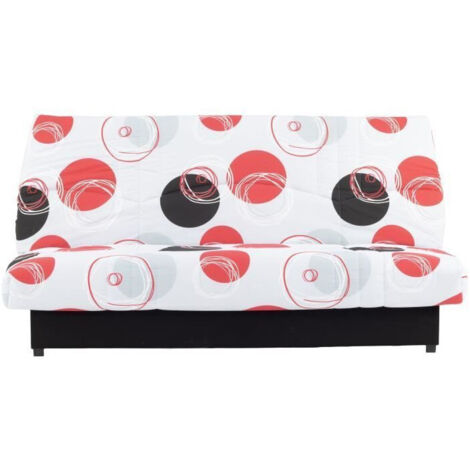 Banquette clic-clac - 3 places - Planete Gris - 190 x 90 x 92 cm - PIXIE (1/5)
