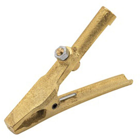 Pince de masse croco en laiton 250A BINZEL 513.0016
