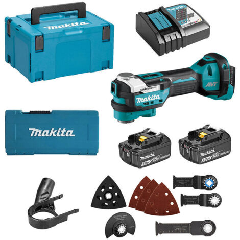 Bricoline – Outil multifonction sans fil 18V – Moteur Brushless – Technologie XPT – Vitesse d'oscillation 20 000 tr/min – Coffret avec accessoires (1/5)