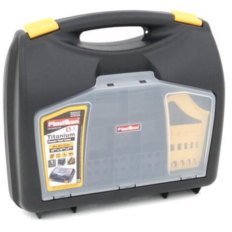 Valise a outils - Plastiken - 63040NOIRE - 40 cm - Titanium - En plastique (1/5)