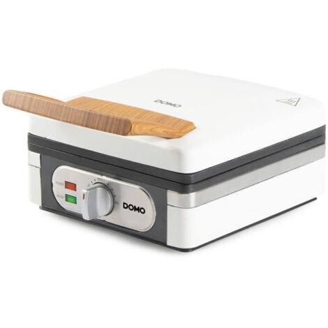 Gaufrier - DOMO - DO9274W - 1400 W - 2 gaufres XL - Blanc (1/5)