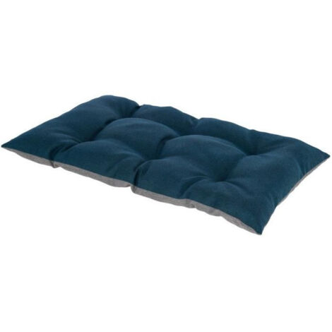 KERBL - Matelas de sol réversible L - 75 x 115 cm - Coussin ELY - Gris/pétrole - - (1/3)