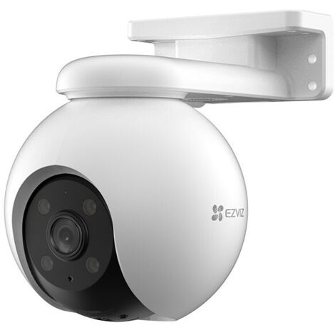 Ezviz – Caméra de surveillance extérieure 3K Wi-Fi motorisée – Détection humaine et véhicules – Rotation automatique – Zoom 4x (1/10)