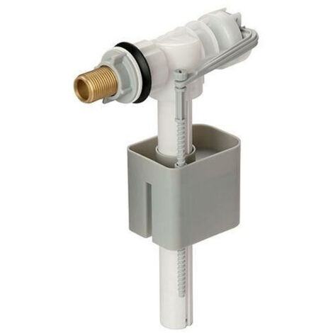 Robinet flotteur latéral pour réservoir WC - NOVOBAIN - Embout en laiton (1/4)