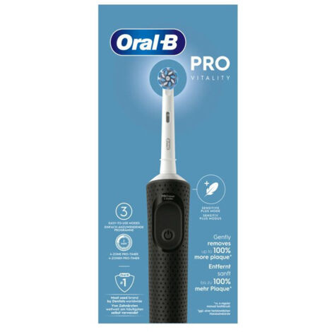 Brosse a dents - ORAL-B - Vitality Pro - Black - Electrique (1/5)