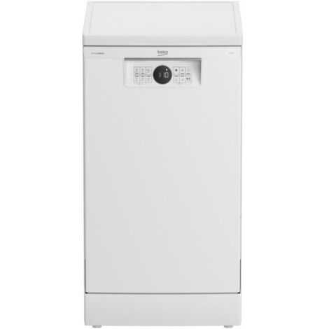 Beko – Lave-vaisselle pose libre 10 couverts – Largeur 45 cm – 45 dBA – 6 programmes – Fonction SelfDry – Panier supérieur réglable