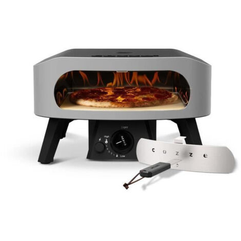 Four a pizza - COZZE - 13 - Gaz - 6 KW - Jusqu'a 450°C - Thermometre inclus - Porte