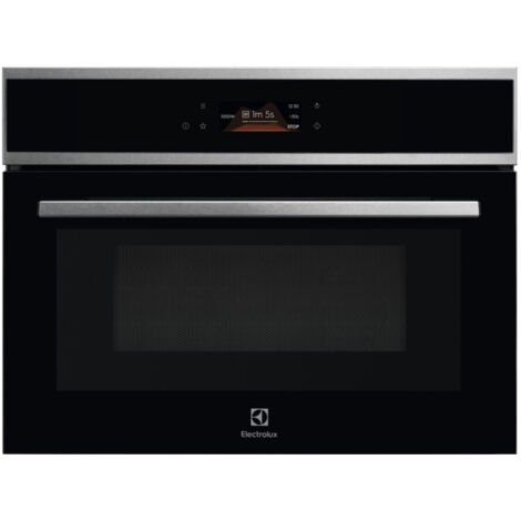 Micro ondes + Gril Electrolux EVM8E08X Niche 45 cm (1/5)