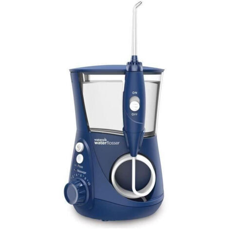 Hydropulseur Fixe WATERPIK Ultra Professionnel WP-663 - Pulsations 1250 - Capacité 90s - 7 Embouts - Bleu (1/5)