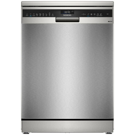 Siemens – Lave-vaisselle pose libre 14 couverts – Classe A – 54 kWh/100 cycles – 9 L/cycle – Indice de réparabilité 9,3/10 – Silencieux 42 dB - SN25EI13CE