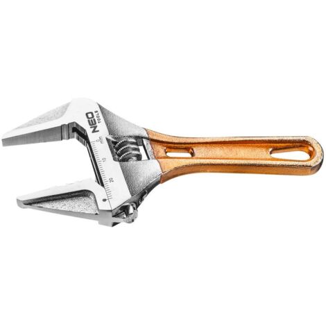 Clés à molette manche metal plastifié 0-28 mm NEO TOOLS (1/2)