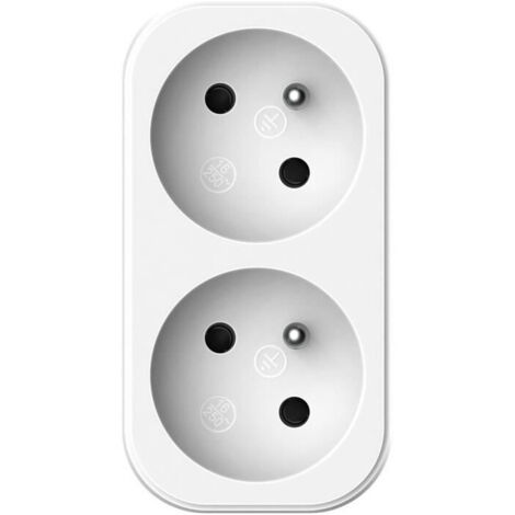 Biplite - QUARX - 2P 16A - Blanc et gris clair, conforme NF (1/4)