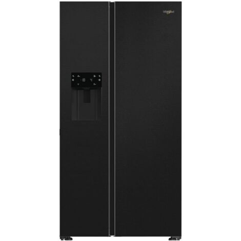 Whirlpool – Réfrigérateur américain 578L – 179 x 91 cm – Dual No Frost – 35 dB – Dégivrage automatique – Distributeur d'eau intégré - WHG26574WXK5E