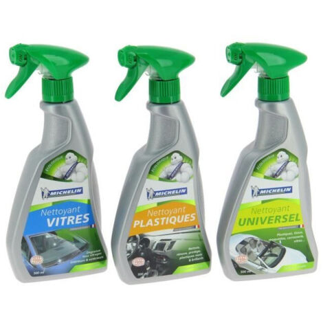 Kit nettoyage entretien - MICHELIN - Formule naturelle