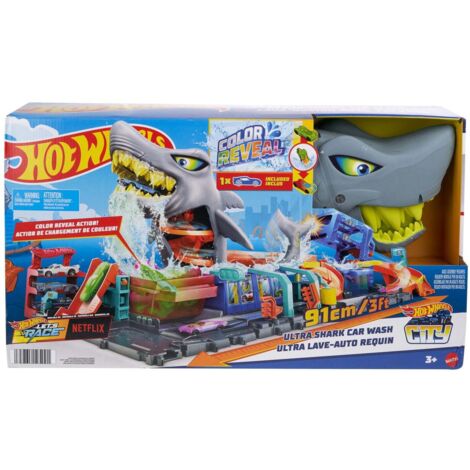 Hot wheels - coffret station de lavage requin | vehicules-garages | jouéclub Hot wheels - coffret station de lavage requin | vehicules-garages | jouéclub