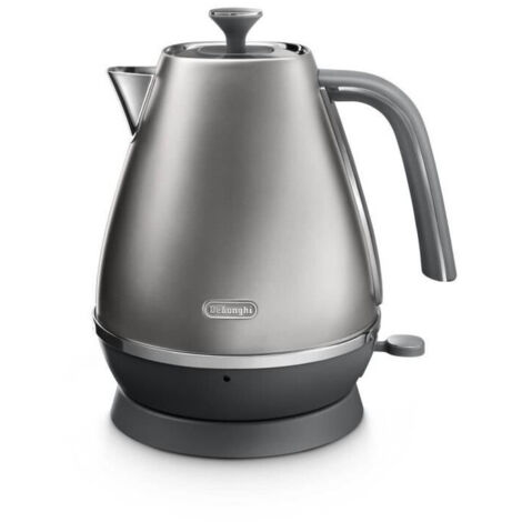 Bouilloire - DELONGHI - KBI2001.S - 2000 W - 1,7 L - Métal mat / Détails chromé