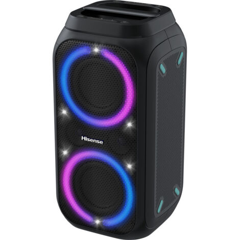 Hisense Party Rocket 160 Orateur du parti Noir 160 W