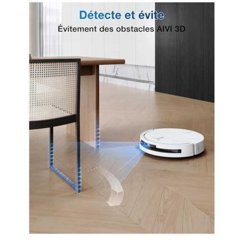 Tampons De Nettoyage Lavables ECOVACS Pour DEEBOT T50 Family, T50 MAX, T30C Pro - Lot De 2