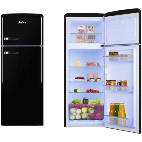 Amica – Réfrigérateur 2 portes 246L – Statique – Classe E – Dimensions H 166.5 x L 55 x P 61.5 cm – AR7252N (1/5)