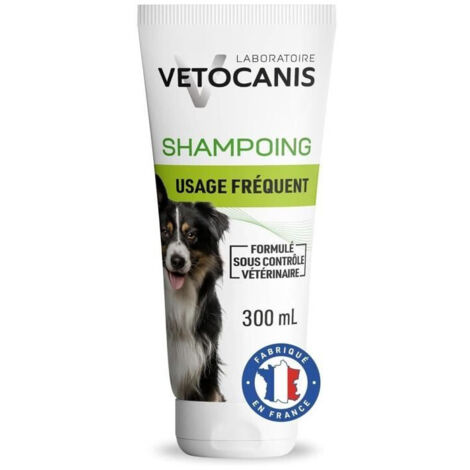 Shampoing chien - VETOCANIS - 300 ml - Hydratant, doux, sans irritation, usage régulier (1/5)