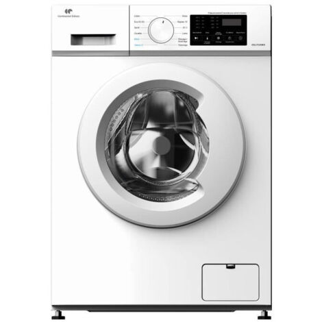 Lave-linge hublot - CONTINENTAL EDISON - CELL712IW3 - 7 kg - Induction - 60 cm - 1200 trs/min - Blanc