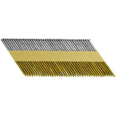 Pointes en bande 34° NORFIX galvanisée à chaud 40 µ minimum annelée/Taille:75 mm x 2.8 (1/4)