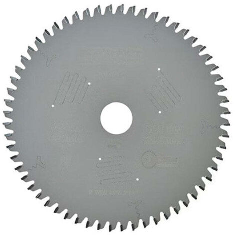 Lame de scie circulaire stationnaire Ø216x30mm 60 dents Extreme Workshop DEWALT DT4350-QZ
