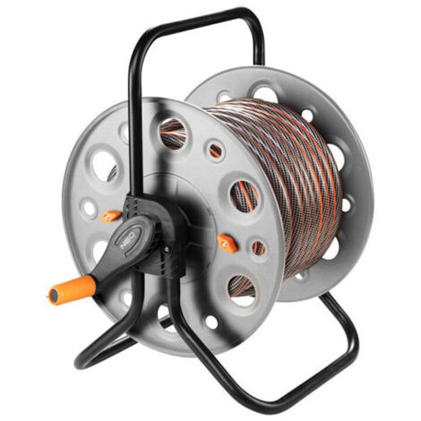 Support pour tuyau d'arrosage NEO TOOLS 15-790 structure métallique, jusqu'à 100 m de tuyau 1/2