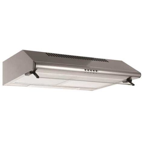 Hotte casquette 60 cm - 230 m³/h - 1 moteur 30W - 51 à 65 dB(A) min./ma GLEM - GHC620SS