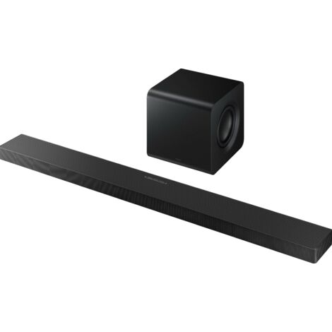 Samsung Soundbar de HW-QS700F, 3.1.2, subwoofer sans fil, Bluetooth, noir (2025)