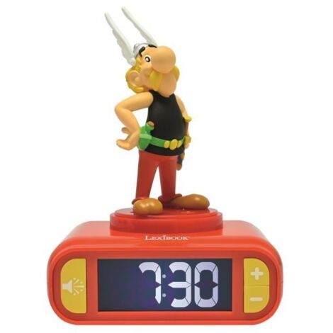 Réveil veilleuse numérique LEXIBOOK - Astérix - Son et lumière 3D - Enfant (1/5)