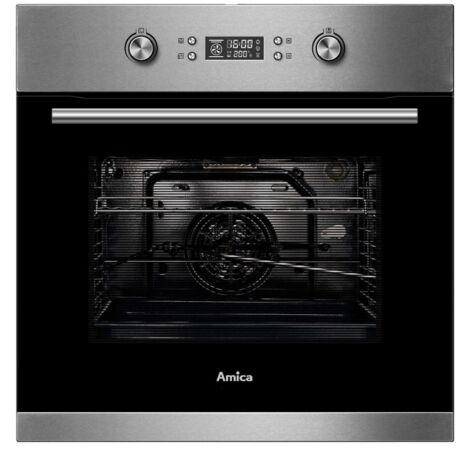 Four vapeur multifonction 3200W – Classe A – 7 modes de cuisson – Pyrolyse pour nettoyage facile – AO2008X1 – Amica