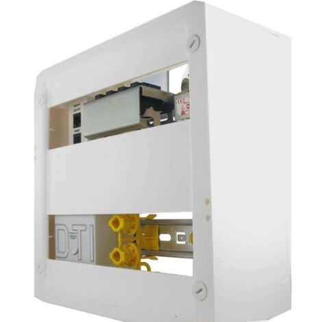 Coffret Multimédia Basique avec brassage équipé précâblé 4 prises RJ45 - 413218 - Legrand