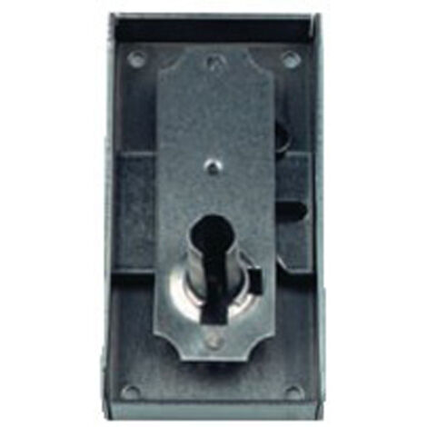 Serrure de meuble fer 528F axe 15mm sans clé gauche DEVISMES 3527215S (1/2)
