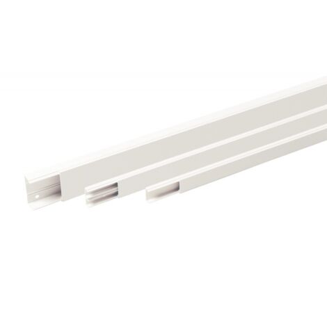 Moulure AX 2m blanc 30x10mm sans cloison - OBO BETTERMANN - 6131606