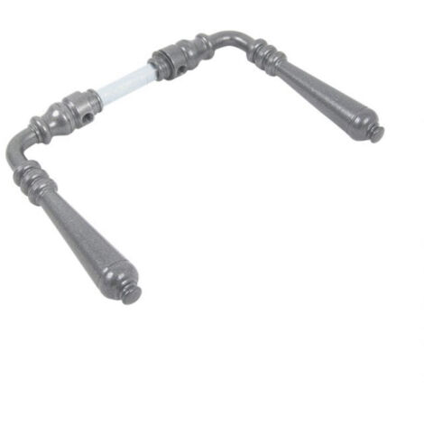 Béquille double Languedoc fer cémenté patiné 2 portées carré 8mm – Pour portes intérieures – Installation facile – 16522 – Bouvet (1/2)