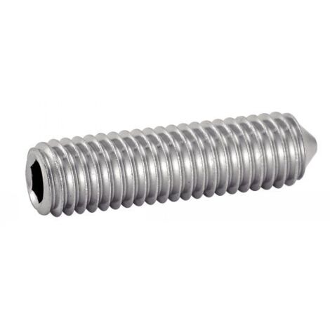 Vis sans tête ACTON M4 x 16 Inox A4 DIN 914 - Boîte de 100 (1/3)