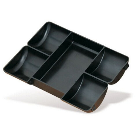 Compartiment pour coffret à monnaie Joma 50002 - Insert plastique noir mat 1 L