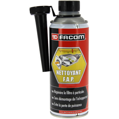 Facom – Nettoyant FAP 475ml – Prévention obstructions filtres Diesel – Restauration fonctionnement moteur – Utilisation préventive tous les 15.000 km (1/2)