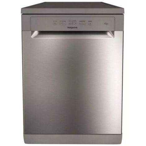 Lave-vaisselle 60 cm – 14 couverts – Classe énergétique E – 9 programmes – Cuve inox – Niveau sonore 46 dB – Économie d'eau 9,5 L/cycle - H2FHL626X (1/5)