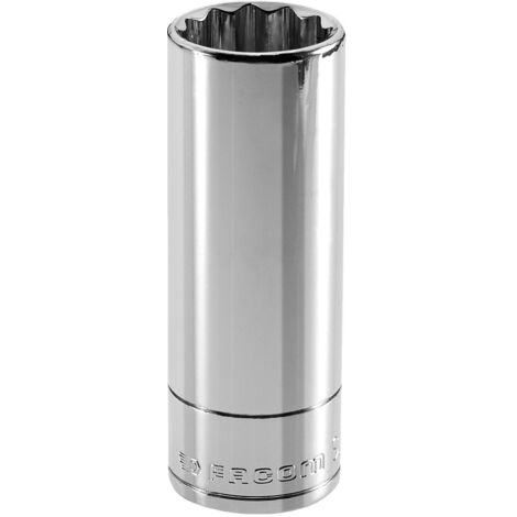 Douille longue 1/2" FACOM S.23LA - 23 mm, 12 pans, 77 mm (1/2)