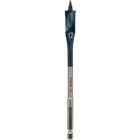 Mèche plate Bosch Professional Self Cut Speed 12 mm x 152 mm queue hex 1/4" 2608595484 (1/4)